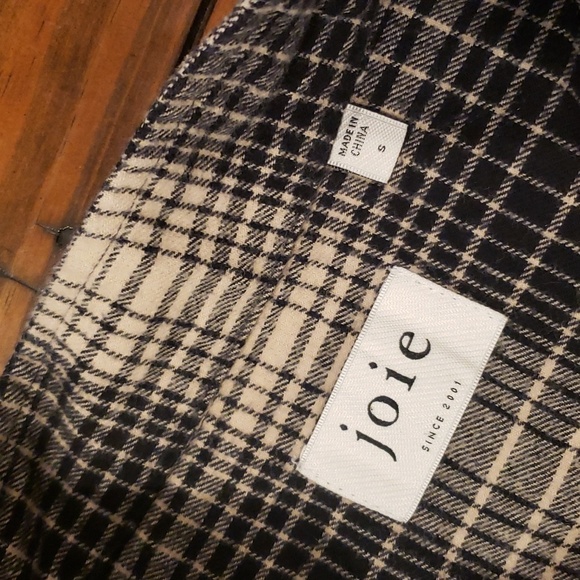 Joie ardine flannel shirt dress - Picture 8 of 9